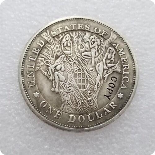Hobo Nickel 1897-P Morgan Dollar COPY COIN