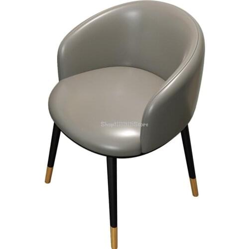 Nordic Dining Chair Modern Simple Net Red Book Chair Leisure Home Chair Light Luxury Restaurant Hotel Armchair Makeup Chair