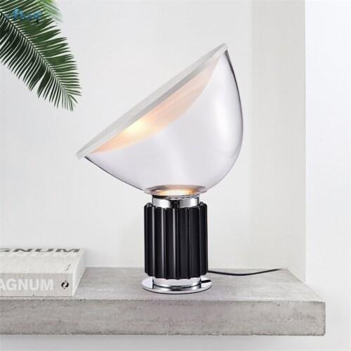 Nordic Modern Italian Radar Table Lamps Simple Bedroom Bedside Study Hotel Model Room Design Desk Lights Lighting Decor Fixtures