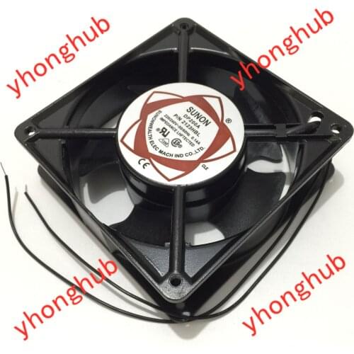 SUNON DP200A DP201A P/N 2123HST 2123HBL AC 220-240V 0.14A 120X120X38mm Server Cooling Fan