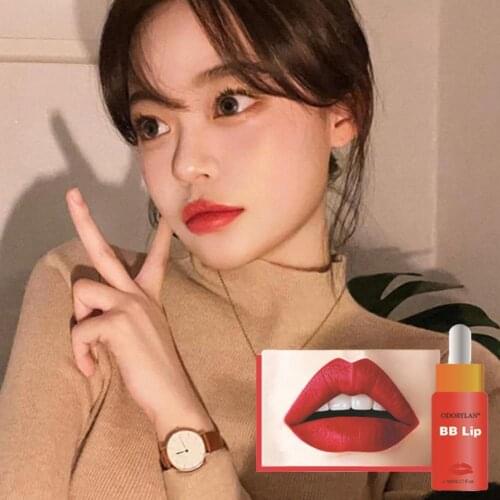 5ml Pattern Lip Color Material Pattern Lip Liquid Lipstick Color Set Waterproof Pigment Easy To And Care Lasting Essence Li C4X7