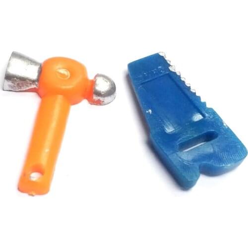 100 Mini Tool 2cm Colorful Boys Kids pendant Birthday Party Favors Favours Pinata Cake Decoration wholesales Filler Loot Bag toy