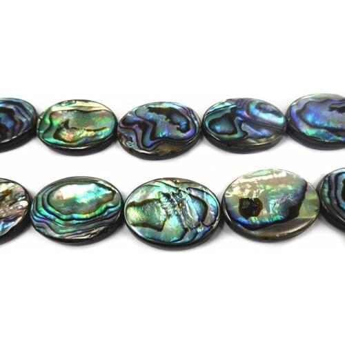 13*18mm 1Strand Approx. 15.5" Peacock Abalone Shell Loose Coin Beads Shell Beads Around Shape Mother of Pearl Beads DIY Jewelry