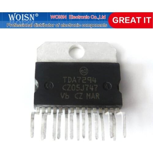2PCS TDA7294V ZIP15 TDA7294 ZIP 100V - 100W DMOS A new original In Stock