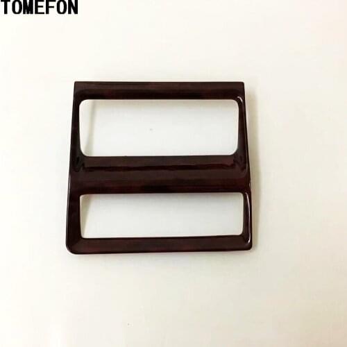 Wood Pattern Accessories For Nissan Armada Patrol Royale Nismo Infiniti QX56 QX80 Y62 2010-2018 ABS Car Head Light Lamp Switch