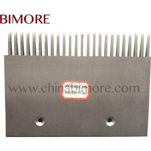 Escalator Comb Plate GAA453BV5 Length 206mm Width 150mm Install Size 101mm 24T Left
