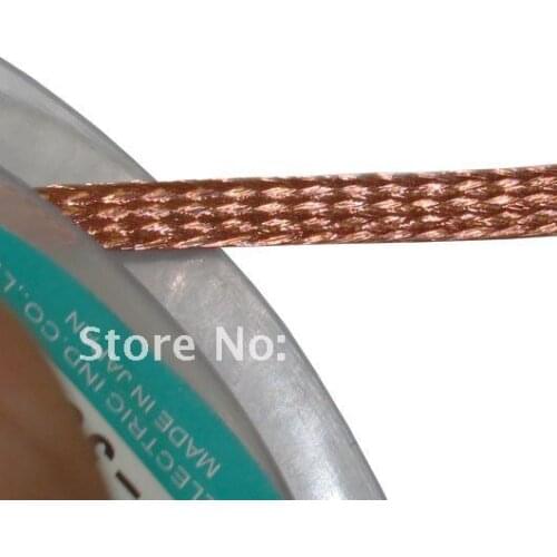 5pcs/lot 3.5mm x 1.5M meter Desoldering Wick Copper Wire Lead Cable Cord Kit Tool Cable Braid Soldering Remover CP3515