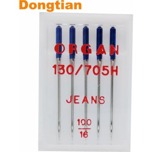 Organ Home Use Sewing Machine Needle 130/705H Size 90 100 110 Sewing Needles For Jeans