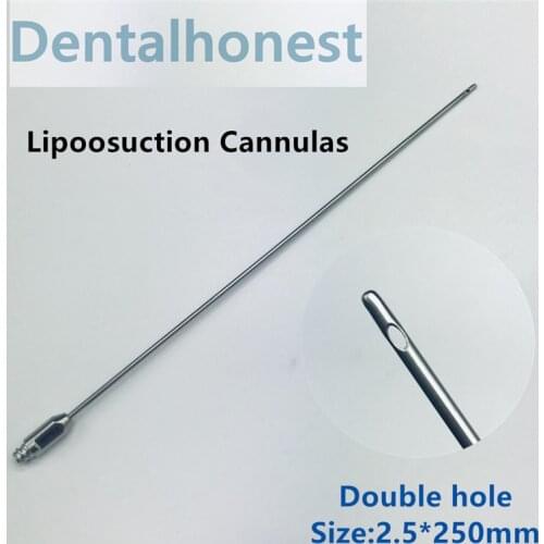 Beauty Plastic Surgery pair Hole Inject Cannula Micro Cannula Liposuction tools Liposuction Cannulas