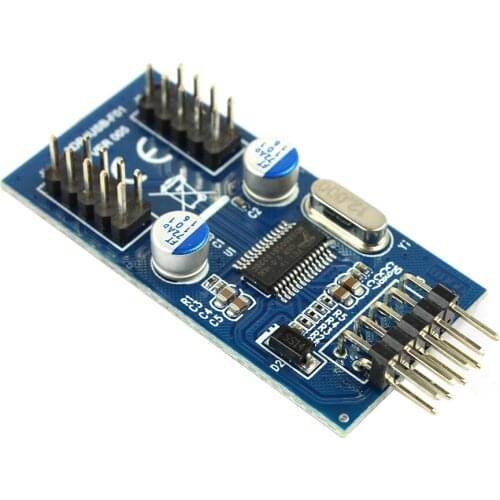 Motherboard USB 2.0 9PIN Header Multiplier Splitter 9 Pin 1 to 2 Port HUB Extension Cable 30cm Connector Adapter