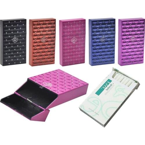 Fashion 109*61 Waterproof Cigarette Cigarette Case Regular Cigarettes Storage Case Tobacco Holder Box Portable Organizer Tool