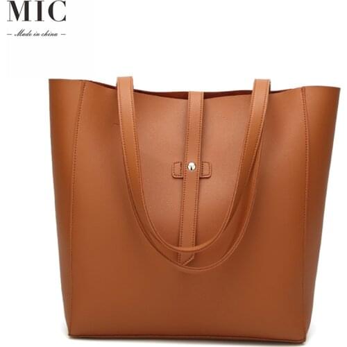 Fashion luxury women bag new Tote Bag Solid color pattern portable one shoulder handbag high quality Pu material bag