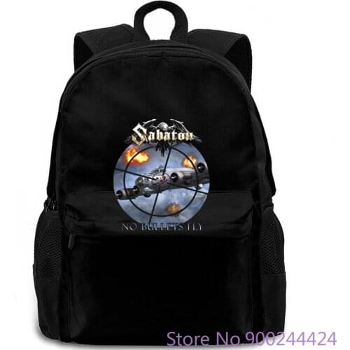 Sabaton No Bullets Fly Metal Band Mens Black Size S-3XL Men Great Quality Funny Man backpack