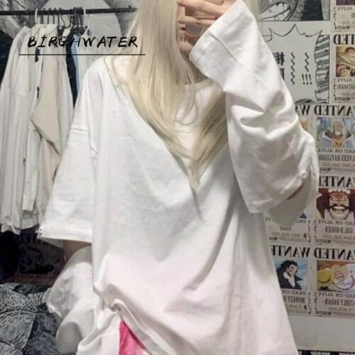 2020 New Long-sleeved Female Students Korean Version Of Loose Detachable Sleeves Solid Color Wild T-shirt Top Tide Autumn