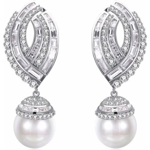 2017 Direct Selling New Bohemia Brinco Imitation Earrings Lead Free Cubic Zirconia Wedding Brincos Free Shipping