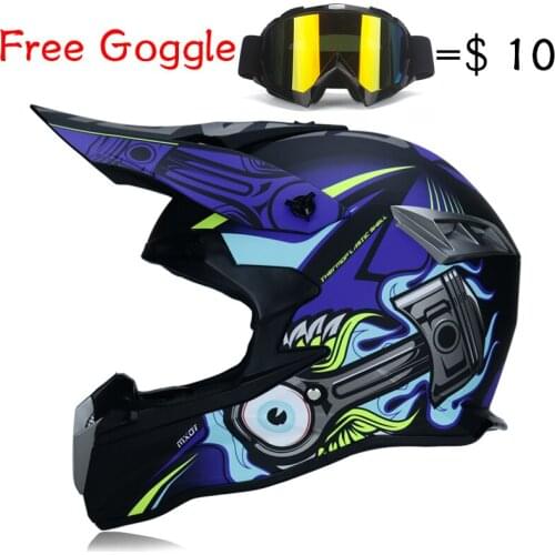 New Hot High Quality Off Road Motorbike Full Face Moto Cross Helmet Downhill MTB DH Racing Helmet S M L XL available