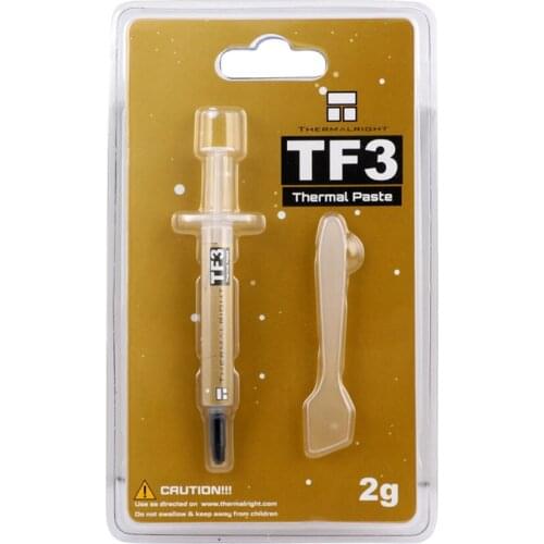 Thermalright TF3 2g CPU Thermal Conductivity cream No corrosive Thermal Grease paste With Scraper For processor CPU Cooling