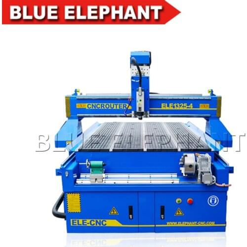 4 Axis CNC Router Stepper Motor and Driver Arts and Crafts Processing CNC Router with Rotary 1325 for Wood MDF