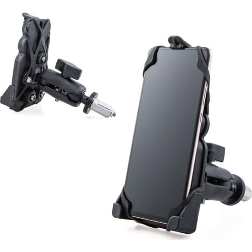 Motorcycle Phone Camera Holder Navigation Grips Bracket Adjustable For iPhone/Galaxy For Yamaha R1 R6 for BMW S1000RR for Honda