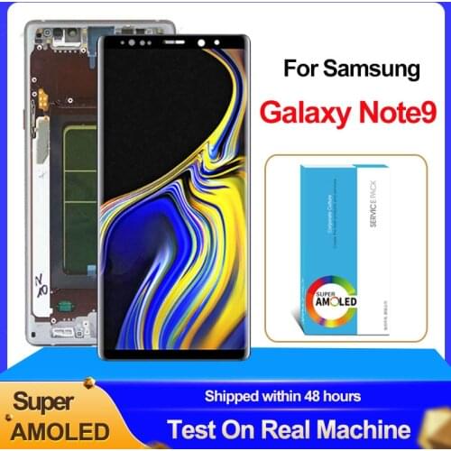 Original BROOWE 6.4'' AMOLED For Samsung Galaxy Note 9 Note9 N960D N960F LCD Display + Touch Screen Digitizer Assembly