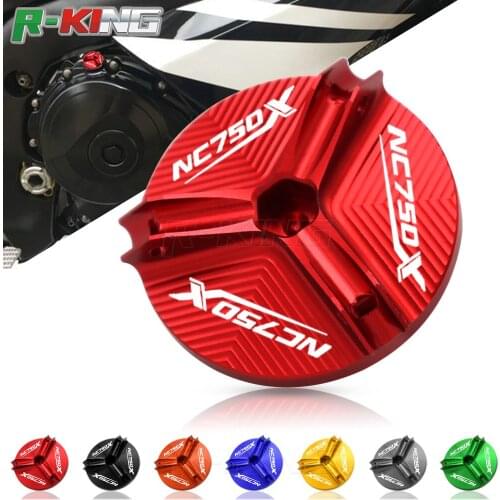 For HONDA NC750X NC 750X 2017 2018 2019 Motorcycle Accessories Engine Oil Filler Cup Plug Cover cap Screw