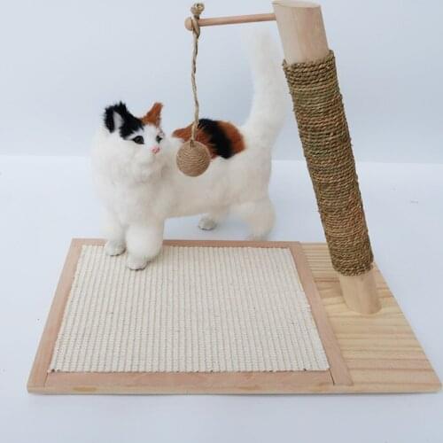 Cat Climbing Frame Cat Grabbing Board Solid Wood Grabbing Pole Cat Toy Pet Goods Cat Shelf Cat Jumping Platform Cat Toy