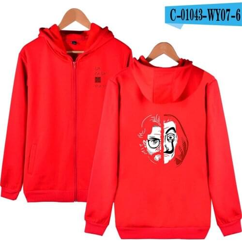 Salvador Dali Movie Costume Money Heist The House of Paper La Casa De Papel Hoodies Sweatshirts Cosplay Halloween Costumes