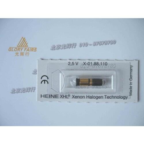 HEINE XHL #110 2.5V lamp,X-001.88.110,xenon halogen technology,Mini 3000 otoscope,ENT instruments,X-01.88.110 Mini3000 bulb