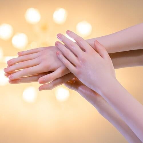 Fashionable Real Inverted Model Girl Simulation Lengthened Mannequin Silicone Hand Model Medical Painting Teaching Shooting