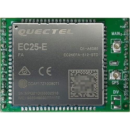 Quectel LTE Cat4 module EC25-E EC25-AU EC25-EUX breakout board for EMEA Korea Thailand India Latin America Australia New Zealand