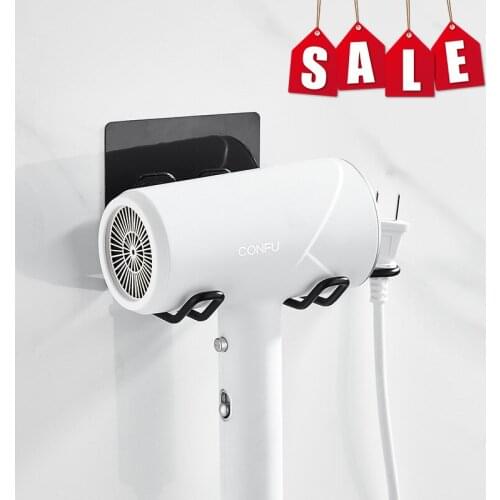 Wall Mounted Rack Organizer Hair Straightener Dryer Holder Storage Rack For Bathroom Organizer Storage Box Shelf Accessories