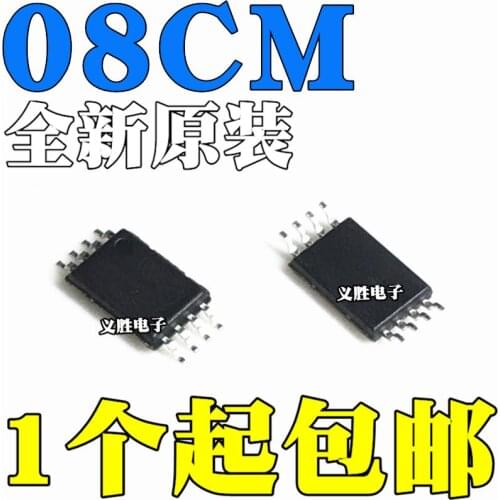 New and original AT24C08C-XHM-T AT24C08 08CM 08CMY TSSOP8 Encapsulation TSSOP - 8, SMD IC, memory chips new original 8 kbits