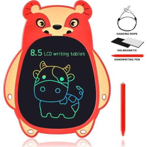 8.5" LCD Colorful Screen Writing Tablet Electronic Drawing Pads Writing Scribble Boards for Kids Toddler Office Home School