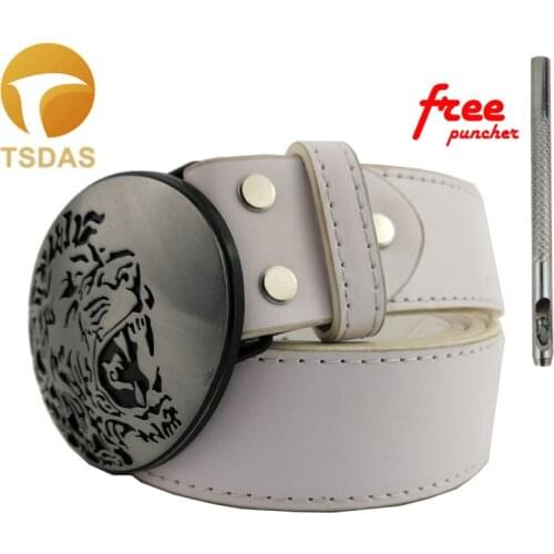 The King of the Forest Lion Head Belt Buckle Suitable for 40mm Width Belt Removable Belt Classic Gifts
