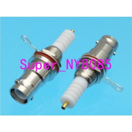 10pcs Connector SHV 5000V 5KV RP*BNC female plug bulkhead solder panel mount