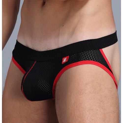 Sexy Gay Jockstrap Underwear Men Transparent Jockstrap Homme Slip Sexy Erotic Homens Mens Thongs And G Strings Cueca underwear