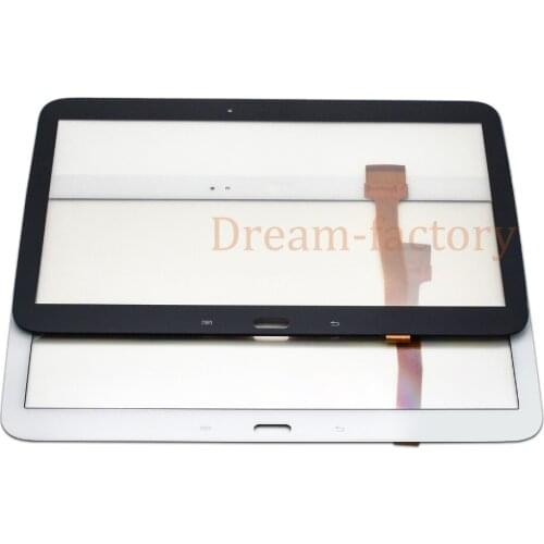 Touch Panel Screen Digitizer Glass Lens with Adhesive Tape for Samsung Galaxy Tab 3 10.1 P5200 P5210