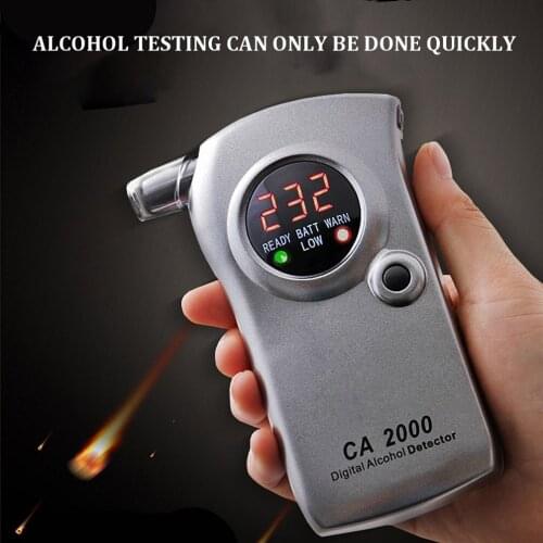 Alcohol Tester Blowing Air Ca2000 Measuring Drunk Driving Concentration Measuring Instrument Drunk Driving Alcohol Tester