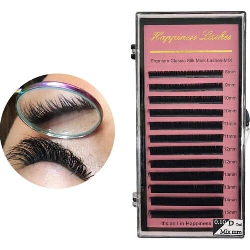 High Quality Soft Eye Lashes Natural Long Classic Eyelash Extension Professional Design For Tasteful People Free Shipping