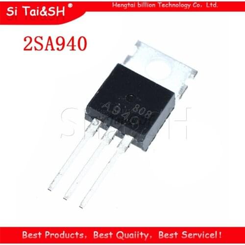 10pcs 2SA940 TO-220 A940 TO220 1.5A 150V transistor original