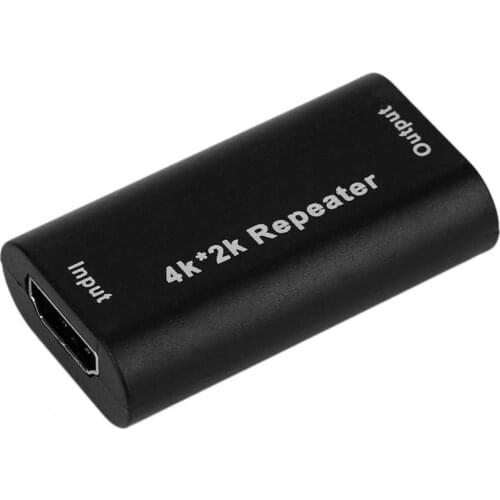 1080P 3D HDMI-Compatible 4K*2K Repeater Extender Over Signal HDTV Booster Adapter