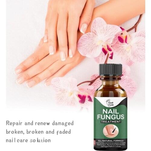 5pcs Nail Fungus Treatment Feet Care Essence Nail Foot Whitening Toe Nail Fungus Removal Gel Anti Infection Paronychia 10ML