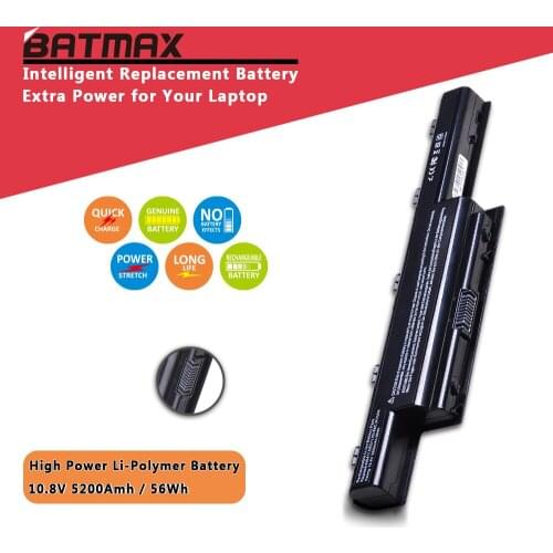 Batmax Laptop Battery 5200mAh for Acer Aspire 4738 4741 4250 4349 4333 4350 4551 4560 4733Z 4739 5250 5253 5336 5551 5750