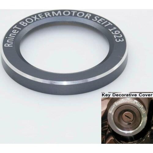 Bike GP Keyhole Decorative Ring Decorative Cover for BMW R NineT Scrambler Prue Urban G/S 2017-ON Aluminum