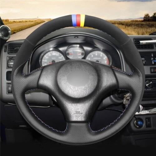 DIY Anti-Slip Wear-Resistant Steering Wheel Cover For Toyota RAV4 Celica Matrix MR2 Supra Caldina MR-S Car Interior Decoration