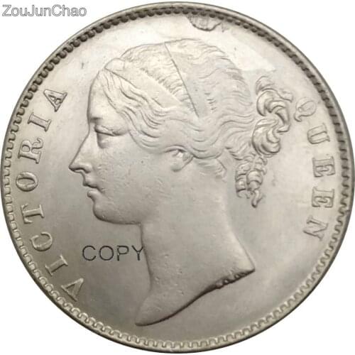 INDIA-BRITISH Coins 1840 VICTORIA QUEEN Copy Coin Copper - Silver FREE SHIPIING