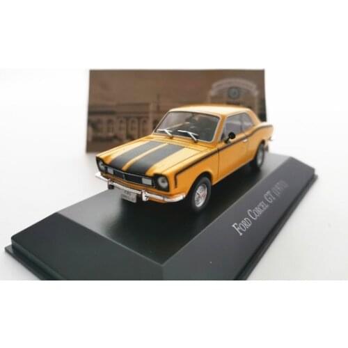 IXO 1:43 1971 Ford Corcel GT Alloy Metal Diecast Cars Model Toy Vehicles For Children Boy Toys gift