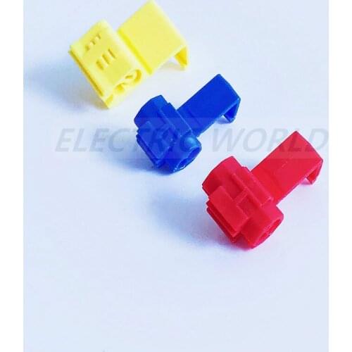 Cable connection fast connecting terminals 10-50pcs 802 three color Scotch Lock Quick Splice Wire Connector Crimp Terminal block