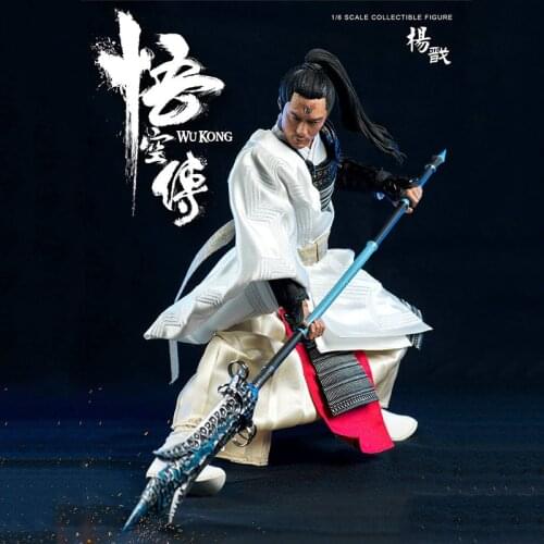 For Collection The Story of Wukong 1/6 Scale Collectible Yang Jian Shawn Yue 3A THREEZERO Solider Action Figure Model for Fans