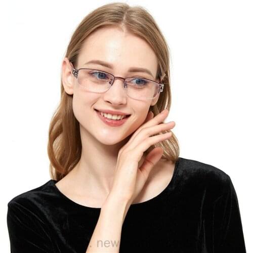 Alloy Square Photochromatic Progressive Multifocus Reading Glasses for Men Adjustable Vision Reading Glasses UV400 FML